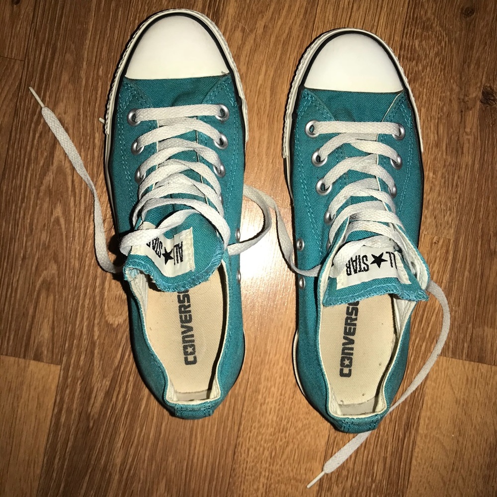 Teal Converse